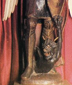 Detalle de la imagen de San Miguel de Tazacorte.